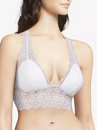 PASSIONATA | Bustier GEORGIA tannin | weiss