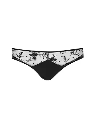 PASSIONATA | Slip SUZY beige dore schwarz | schwarz