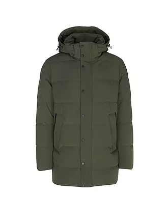 PAUL & SHARK | Daunenparka | olive