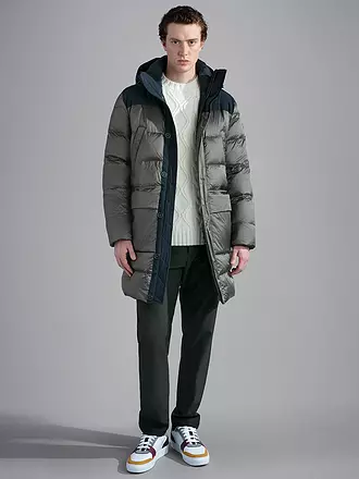PAUL & SHARK | Daunenparka | olive