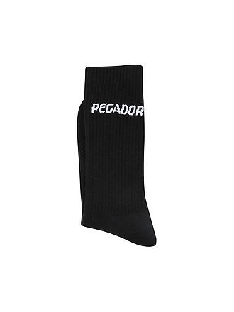 PEGADOR | Socken schwarz | schwarz