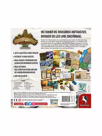 PEGASUS | Brettspiel - Spirit Island: Zerklüftete Erde Erweiterung | keine Farbe