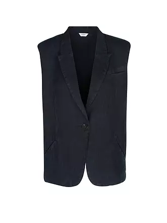 PENN&INK | Leinengilet | schwarz