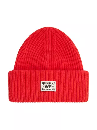 PENN&INK | Mütze - Haube | rot