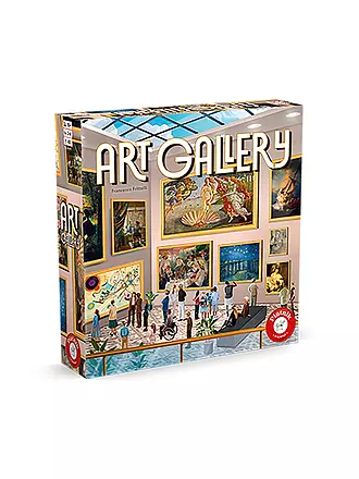PIATNIK | Brettspiel - Art Gallery | keine Farbe