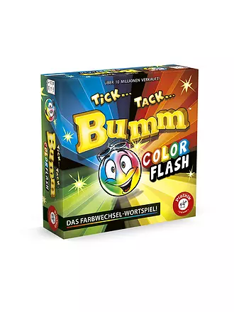 PIATNIK | Familienspiel - Tick Tack Bumm Color Flash | keine Farbe
