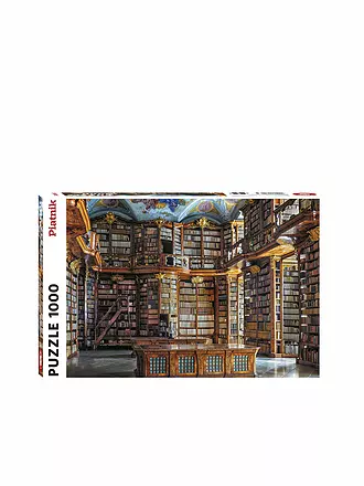PIATNIK | Puzzle - Bibliothek Stift St. Florian 1000 Teile | keine Farbe