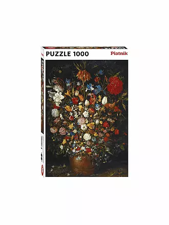 PIATNIK | Puzzle - KHM Brüghel Blumenstrauss 1000 Teile | keine Farbe