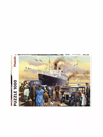PIATNIK | Puzzle - Walsh - R.M.S. Queen Mary 1000 Teile | keine Farbe