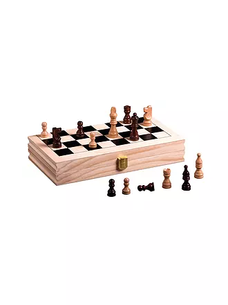 PIATNIK | Schach aus Holz Eco | hellbraun