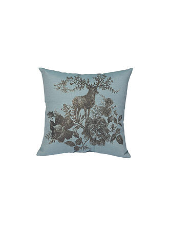 PICHLER | Jacquard Kissen gefüllt 33x33cm Prince Fjord | beere