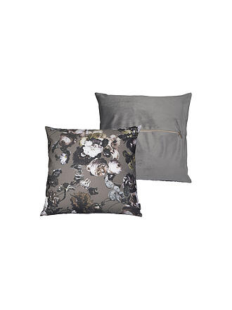 PICHLER | Kissenhülle Bouquet-K 50x50cm Taupe | beere