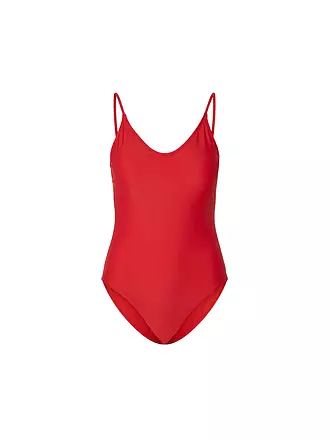 PIECES | Badeanzug PCBAOMI | rot