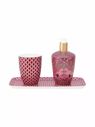 PIP STUDIO | Badaccessoires Set 3tlg Kyoto Festival Dark Pink | blau