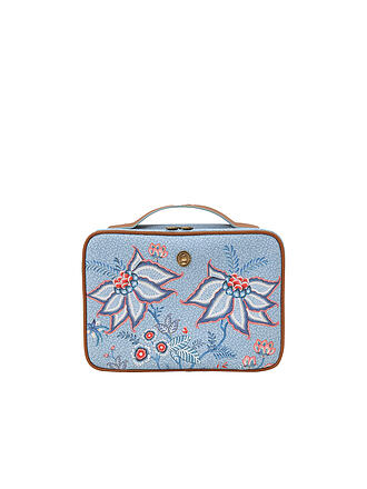 PIP STUDIO | Beauty Case Flower Festival L Light Blue | hellblau