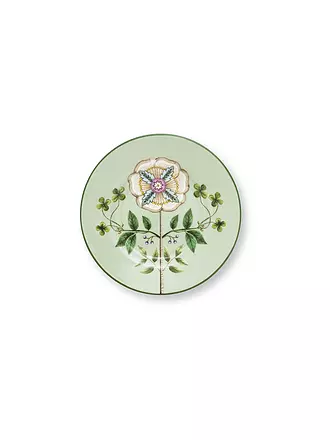 PIP STUDIO | Brotteller LILY & LOTUS 12cm Off White | hellgrün