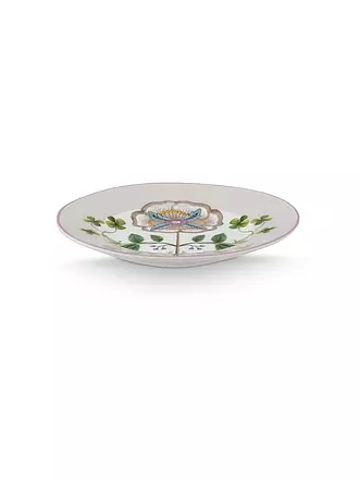 PIP STUDIO | Brotteller LILY & LOTUS 12cm Off White | hellgrün