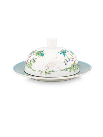 PIP STUDIO | Butterdose rund 17x8cm | weiss