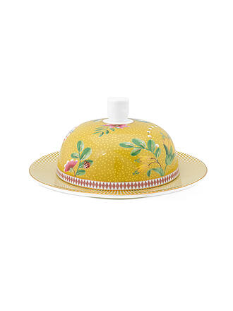 PIP STUDIO | Butterdose rund LA MAJORELLE 17x8cm Gelb | gelb