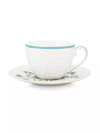 PIP STUDIO | Cappuccinotasse Jolie 280ml | weiss