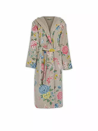 PIP STUDIO | Damen Bademantel Good Evening Weiss | beige
