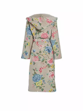 PIP STUDIO | Damen Bademantel Good Evening Weiss | beige