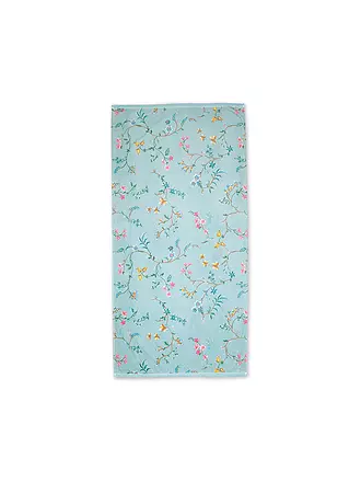 PIP STUDIO | Duschtuch LES FLEURS 70x140cm Blau | hellbraun