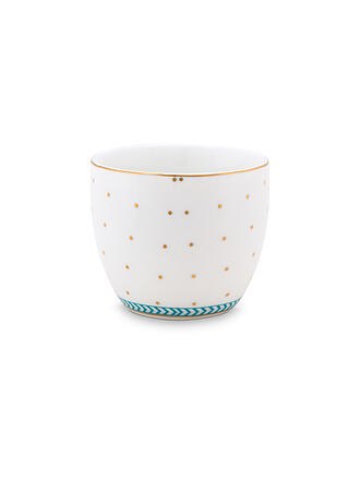PIP STUDIO | Eierbecher 4,5cm  Jolie Dots Gold | hellgrün