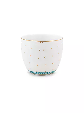 PIP STUDIO | Eierbecher 4,5cm  Jolie Dots Gold | weiss