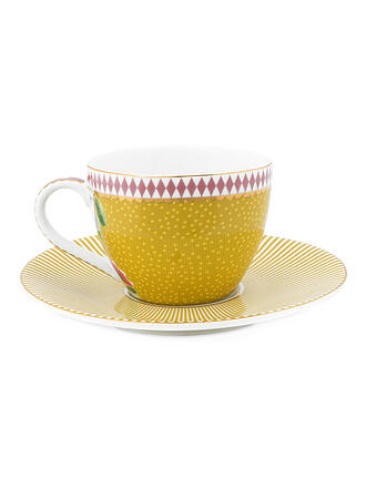PIP STUDIO | Espressotasse mit Untertasse LA MAJORELLE 120ml Gelb | gelb