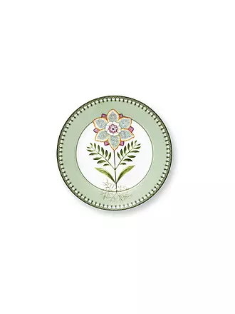 PIP STUDIO | Frühstücksteller klein LILY & LOTUS 21cm Light Green | lila