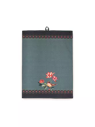 PIP STUDIO | Geschirrtuch WINTER WONDERLAND 50x70cm Bird Green | petrol
