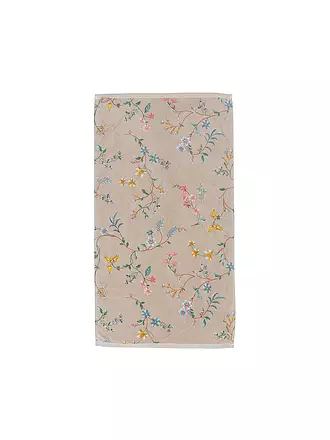 PIP STUDIO | Handtuch LES FLEURS 55x100cm Khaki | hellblau