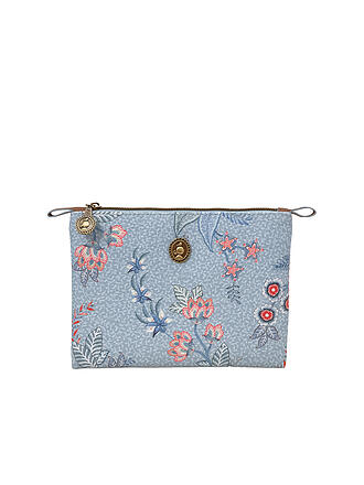 PIP STUDIO | Kosmetiktasche Flower Festival S Light Blue | hellblau