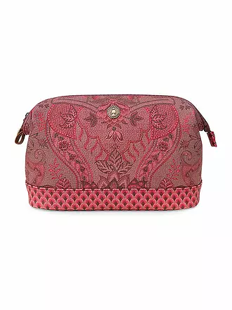 PIP STUDIO | Kosmetiktasche KYOTO FESTIVAL 26x18x 12cm dark pink | hellgrün