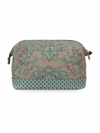 PIP STUDIO | Kosmetiktasche KYOTO FESTIVAL 26x18x 12cm dark pink | hellgrün