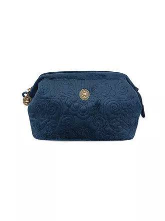 PIP STUDIO | Kosmetiktasche Velvet QUILTEY DAYS Small | blau