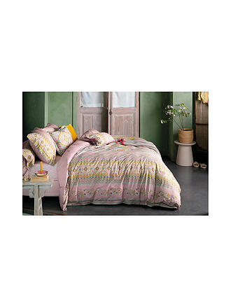 PIP STUDIO | Perkal Bettwäsche  Majorelle Carpet 2x 70x90cm / 200x200cm Blue | rosa