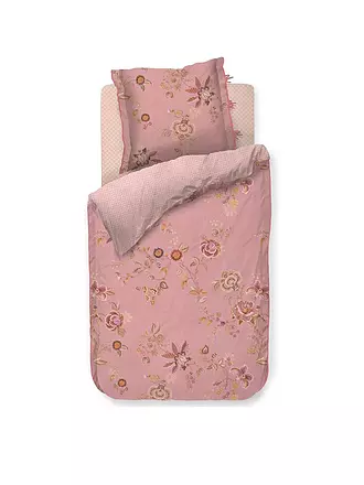 PIP STUDIO | Perkal Bettwäsche CECE FIORE 70x90cm/140x200cm Rosa | rosa