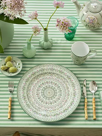 PIP STUDIO | Platzteller LILY & LOTUS 32cm Moon Delight | hellgrün