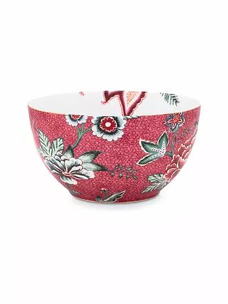 PIP STUDIO | Schale 15cm Flower Festival  Dark Pink | hellblau