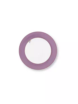 PIP STUDIO | Speiseteller LILY & LOTUS 26,5cm Uni Light Green | lila