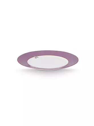 PIP STUDIO | Speiseteller LILY & LOTUS 26,5cm Uni Light Green | lila