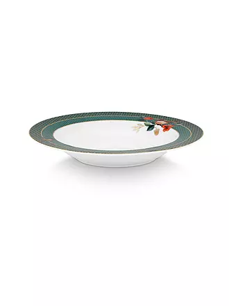 PIP STUDIO | Suppenteller 21,5cm WINTER WONDERLAND Bird Green | petrol