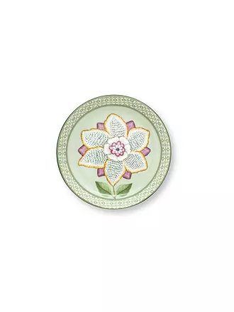 PIP STUDIO | Teeschale LILY & LOTUS 9cm Off White | hellgrün