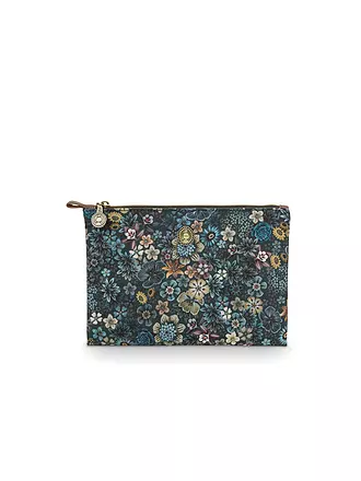 PIP STUDIO | Toilettetasche TUTTI I FIORI 24x15,5cm Blue | dunkelgrün