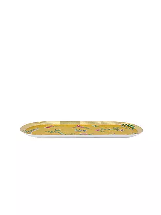 PIP STUDIO | Tortenplatte LA MAJORELLE 33,3x15,5cm Gelb | gelb