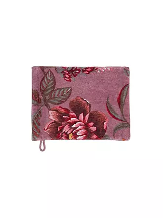 PIP STUDIO | Waschhandschuh 16x22cm SECRET GARDEN Mauve | hellbraun