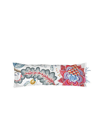 PIP STUDIO | Zierkissen gefüllt 30x90cm Tree of Life White | blau