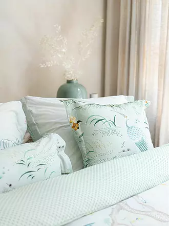 PIP STUDIO | Zierkissen gefüllt 53x53cm Japonica White | weiß